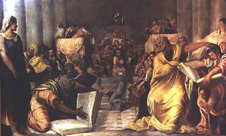 Christ Among the Doctors from Tintoretto (eigentl. Jacopo Robusti)