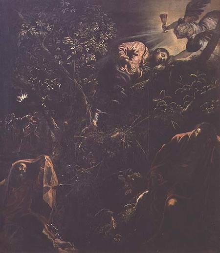 Christ in the Garden of Gethsemane from Tintoretto (eigentl. Jacopo Robusti)