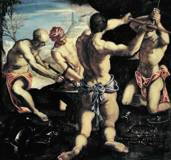 Vulcan's Forge from Tintoretto (eigentl. Jacopo Robusti)