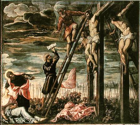 Crucifixion from Tintoretto (eigentl. Jacopo Robusti)
