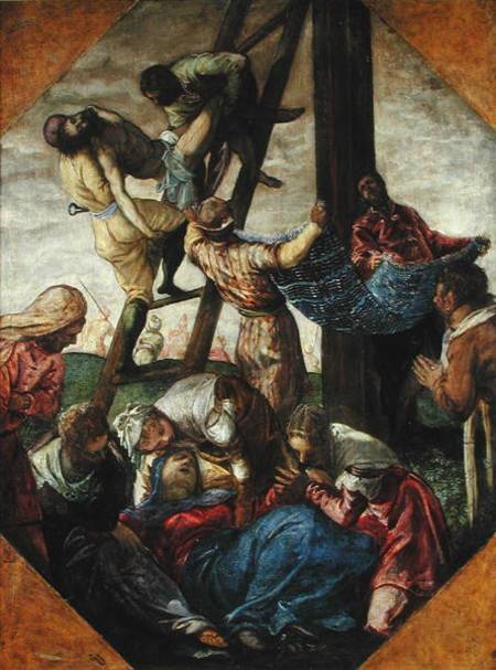 The Descent from the Cross from Tintoretto (eigentl. Jacopo Robusti)