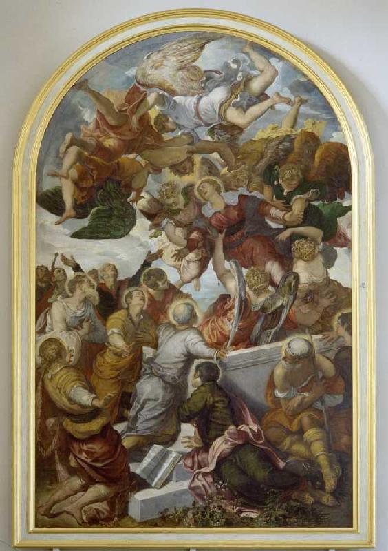 Himmelfahrt Mariae from Tintoretto (eigentl. Jacopo Robusti)