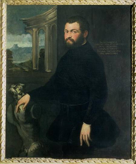 Jacopo Sansovino (1486-1570), originally Tatti, sculptor and State architect in Venice from Tintoretto (eigentl. Jacopo Robusti)