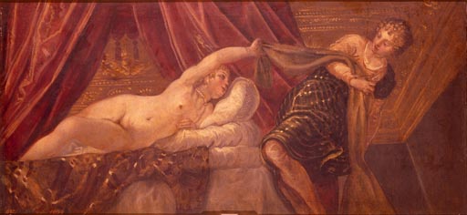 Joseph und die Frau des Potiphar from Tintoretto (eigentl. Jacopo Robusti)