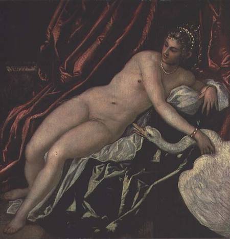 Leda and the Swan from Tintoretto (eigentl. Jacopo Robusti)