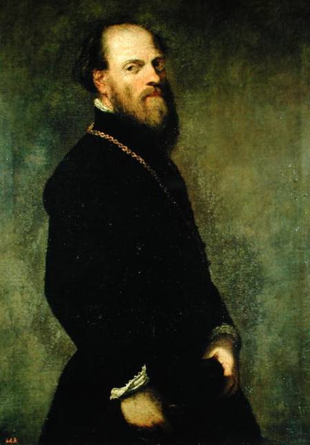 The Man with the Gold Chain from Tintoretto (eigentl. Jacopo Robusti)