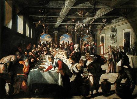 Marriage at Cana from Tintoretto (eigentl. Jacopo Robusti)