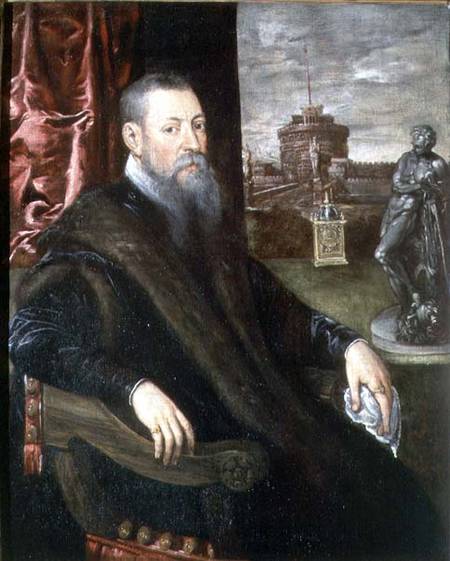 Portrait of an Art Collector from Tintoretto (eigentl. Jacopo Robusti)