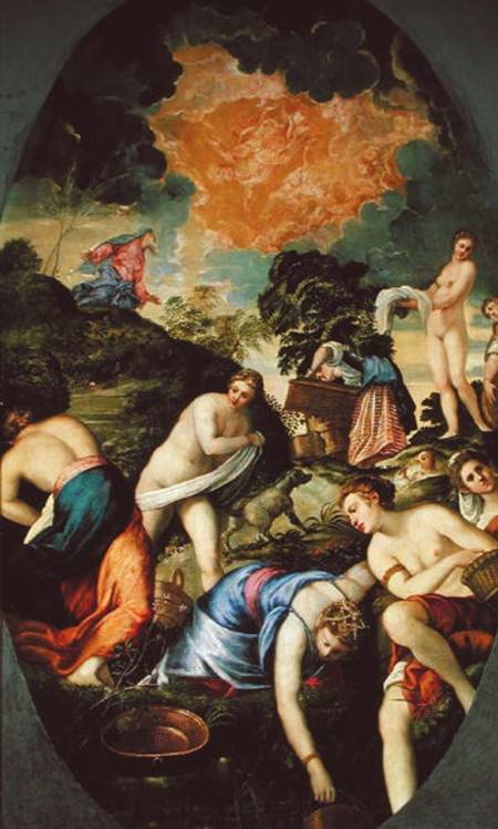 The Purification of the Midianite Virgins from Tintoretto (eigentl. Jacopo Robusti)