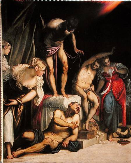 Saint Roch curing the Plague from Tintoretto (eigentl. Jacopo Robusti)