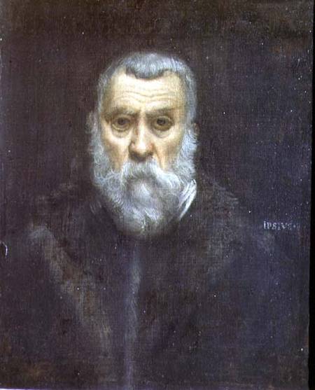 Self Portrait from Tintoretto (eigentl. Jacopo Robusti)