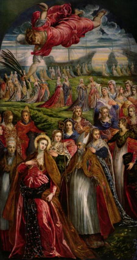 St. Ursula and the Eleven Thousand Virgins from Tintoretto (eigentl. Jacopo Robusti)