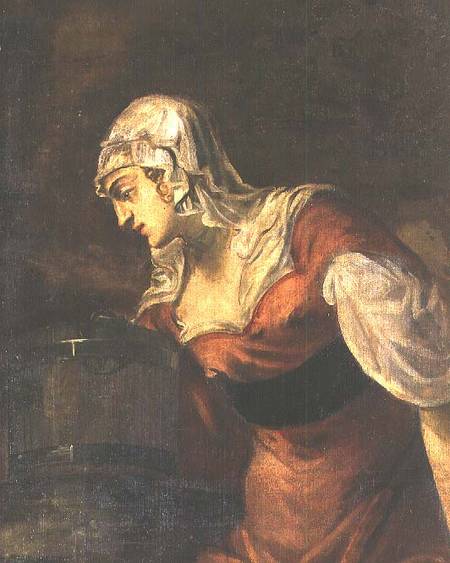 The Woman of Samaria at the Well from Tintoretto (eigentl. Jacopo Robusti)
