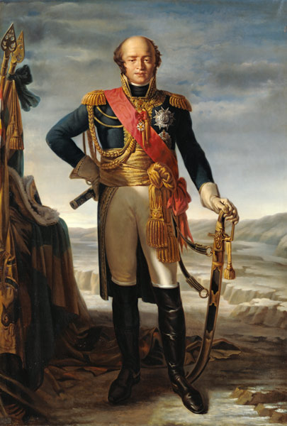 Portrait of Louis Nicolas Davout (1770-1823) Prince of Eckmuhl from Tito Marzocchi de Belluci