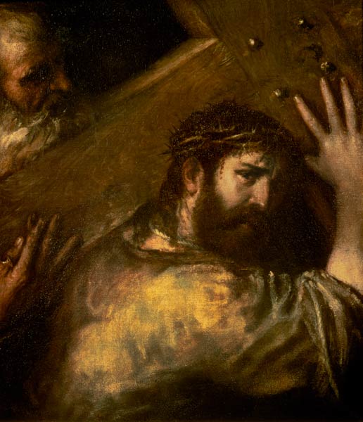 Die Kreuztragung from Tizian (eigentl. Tiziano Vercellio)