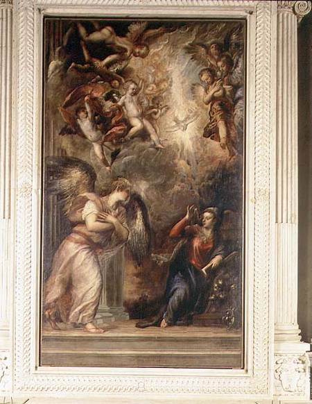 Annunciation from Tizian (eigentl. Tiziano Vercellio)