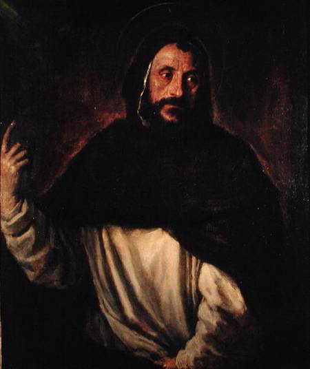 St. Dominic (1170-1221) from Tizian (eigentl. Tiziano Vercellio)
