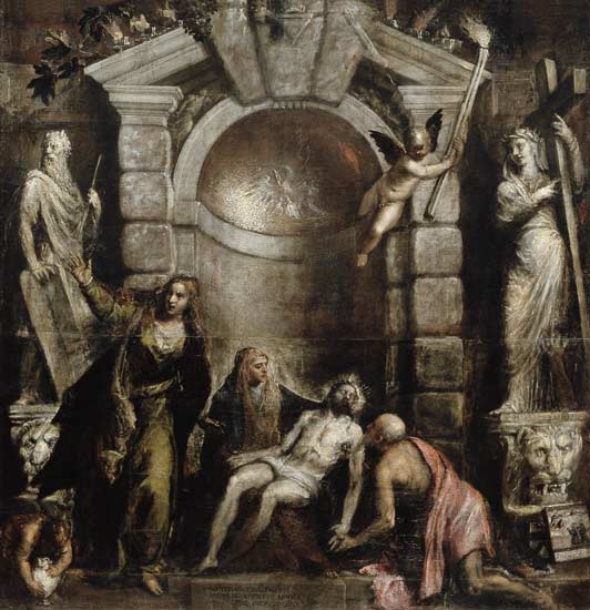 Pieta from Tizian (eigentl. Tiziano Vercellio)