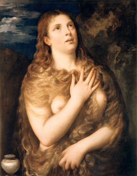 Büßende hl. Magdalena from Tizian (eigentl. Tiziano Vercellio)
