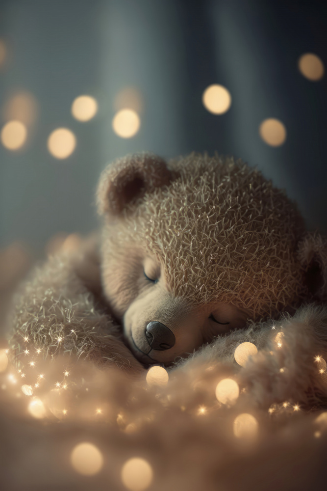 Mein schlafender Teddy from Treechild