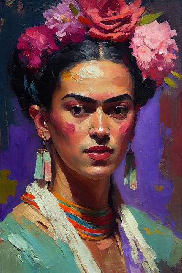 Porträt von Frida