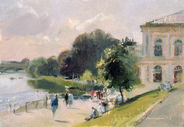 Sparkling Afternoon, Richmond, 1993 (oil on canvas)  from Trevor  Chamberlain