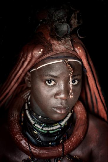 Himba-Mädchen,Epupa