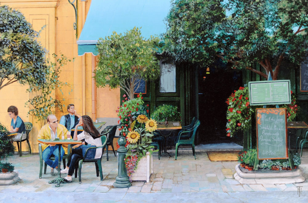 Cafe, Aix-En-Provence from Trevor  Neal