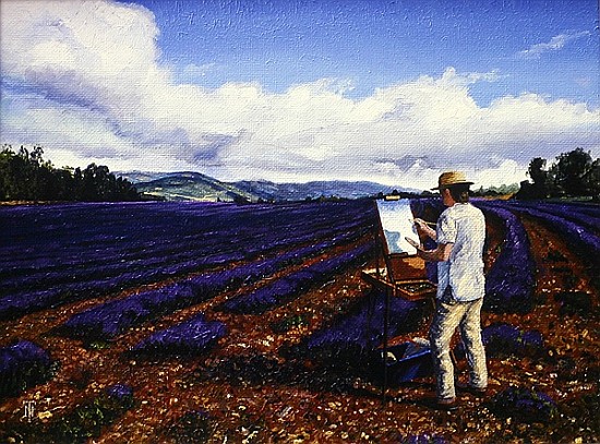 Painter, Vaucluse, Provence, 1998 (oil on canvas)  from Trevor  Neal