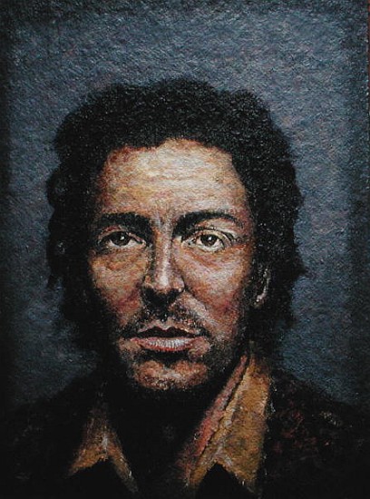 Springsteen (b.1949) (acrylic on straw board)  from Trevor  Neal