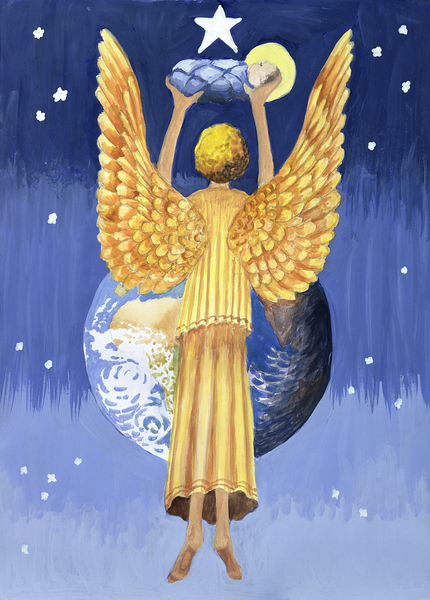 The Angel of the World from Trish Schreiber