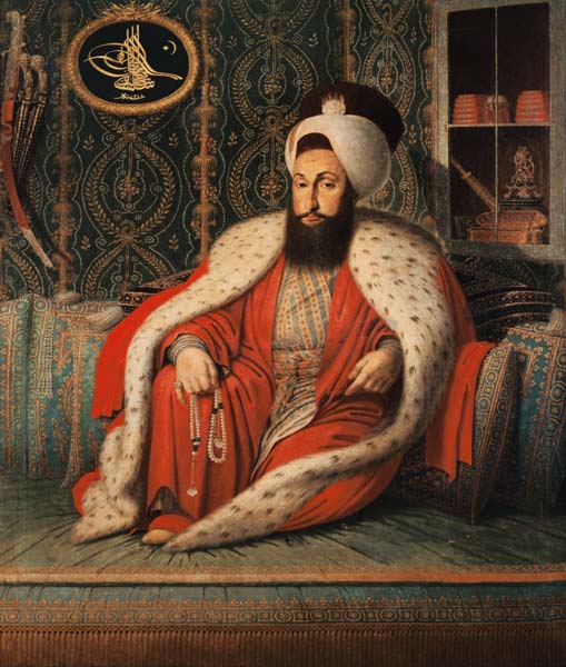 Sultan Mahmud I of Turkey (1696-1754) from Turkish School