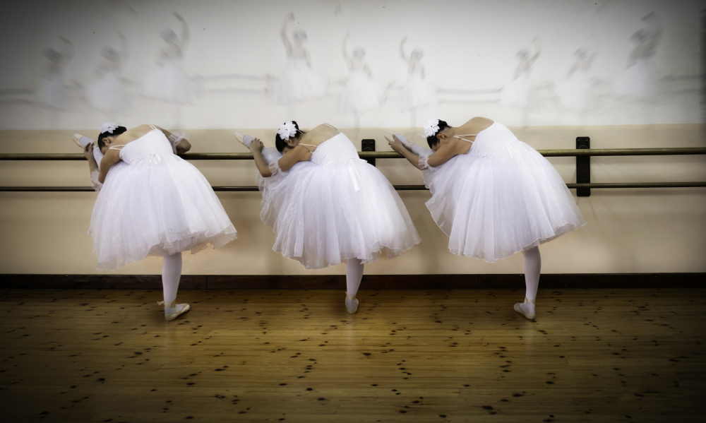 3 Ballerinas – eine Hommage an Dega from Tzippi Yakim