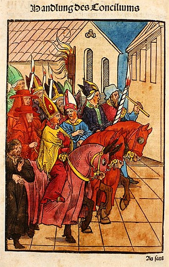 The Council of Constance, from ''Chronik des Konzils von Konstanz'' from Ulrich von Richental