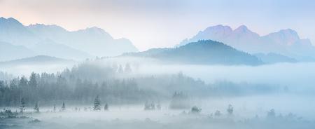 Herbstmorgen im wunderschönen Karwendel