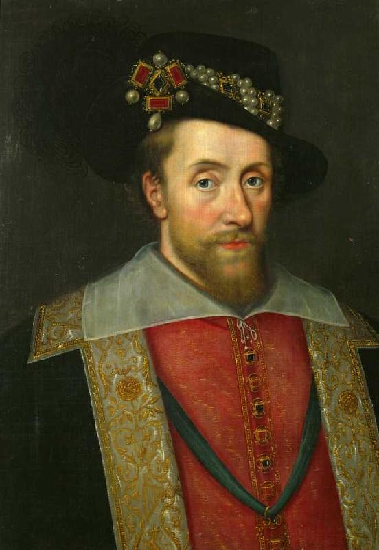 James I., König von England und Schottland (1566-1625) from (um 1900) Anonym