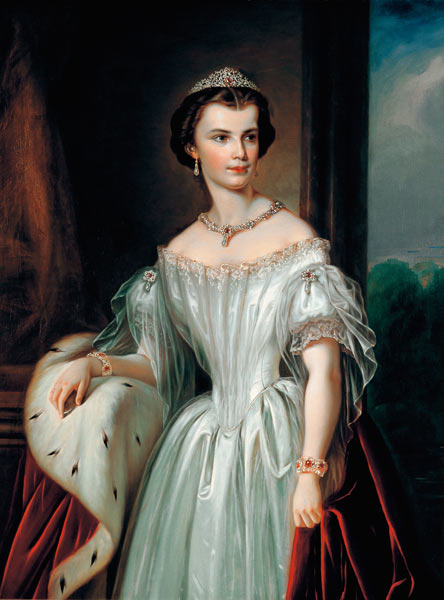 Kaiserin Elisabeth von Österreich und Königin von Ungarn (1837-1898). from (um 1900) Anonym