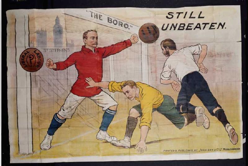 The Boro Still Unbeaten. from (um 1900) Anonym