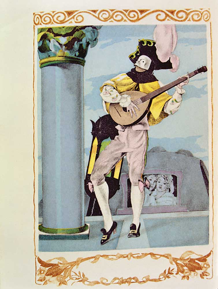 Illustration aus Candide von Voltaire, herausgegeben von Gibert Jeune, 1952 from Umberto Brunelleschi