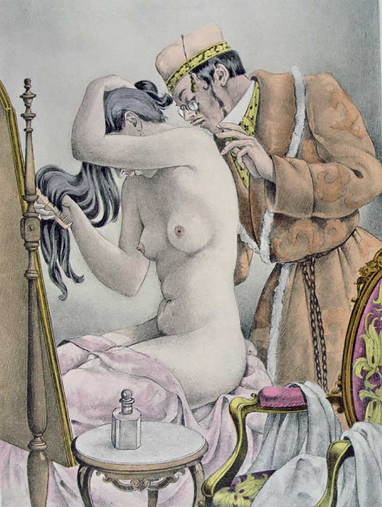 Illustration für Madame Bovary von Gustave Flaubert (1821-80), veröffentlicht von Gibert Jeune, 1953 from Umberto Brunelleschi