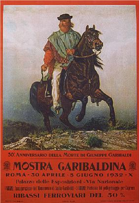 Fiftieth Anniversary of the death of Giuseppe Garibaldi