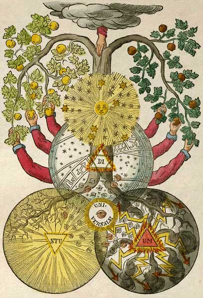Secret Symbols of the Rosicrucians from the 16th and 17th Centuries from Unbekannter Künstler
