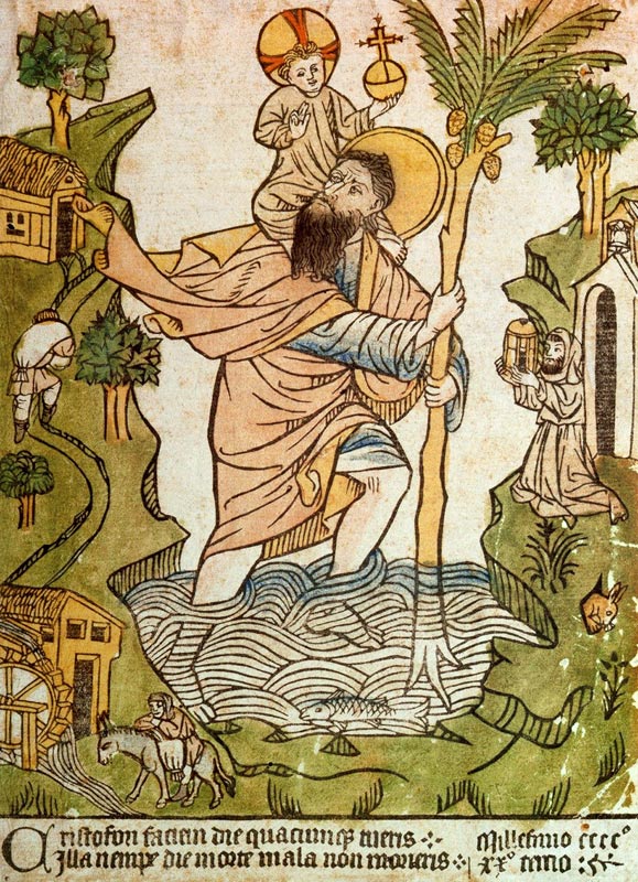 Saint Christopher from Unbekannter Künstler