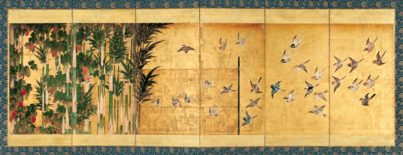 Millet and Birds from Unbekannter Künstler