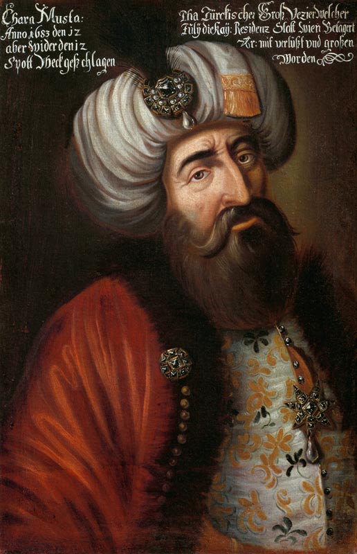 Kara Mustafa Pasha, Ottoman Grand Vizier from Unbekannter Künstler