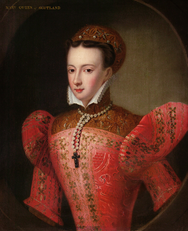 Portrait of Mary Stuart, Queen of Scots from Unbekannter Künstler