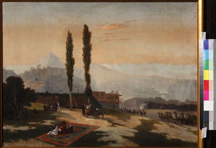 View of Tiflis from Unbekannter Künstler