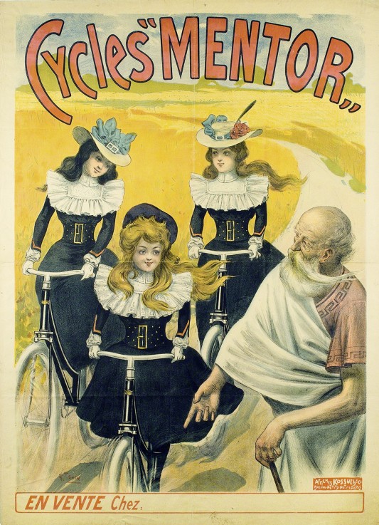 Cycles "Mentor" (Poster) from Unbekannter Künstler