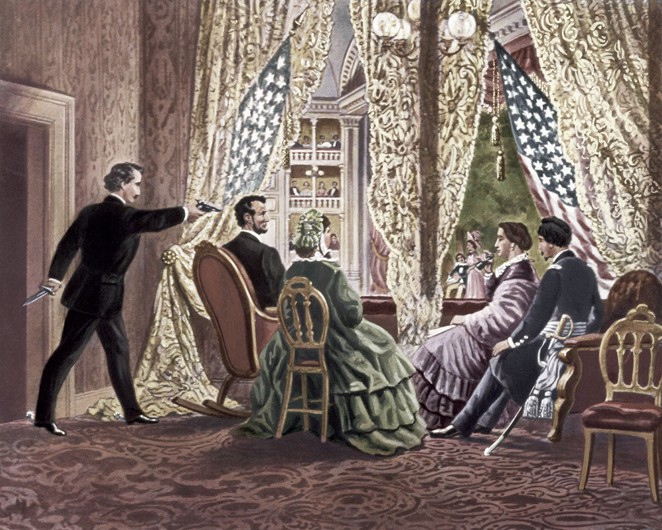 The Assassination of Abraham Lincoln from Unbekannter Künstler