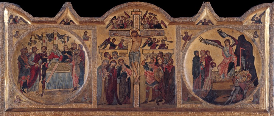 Altarpiece with crucifixion from Soest from Unbekannter Künstler